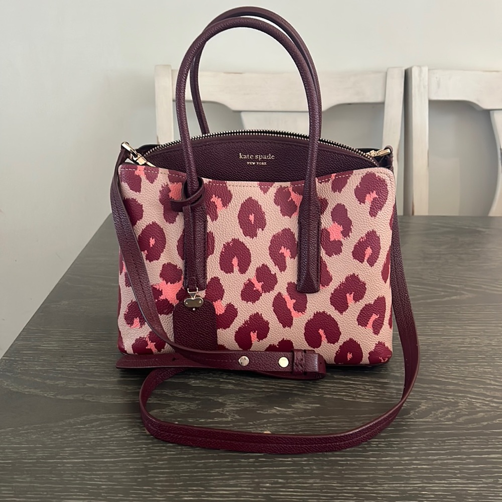 Kate Spade Leopard Cross Body Purse